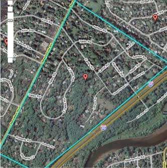 Glen Ashton Farms Satellite View